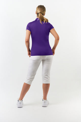 Thrive2 Short Sleeve Ladies Golf Polo Shirt - Purple