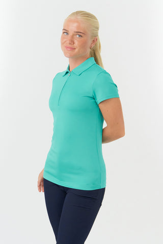 Thrive2 Short Sleeve Ladies Golf Polo Shirt - Ocean