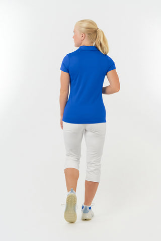 Thrive2 Short Sleeve Ladies Golf Polo Shirt - Royal Blue