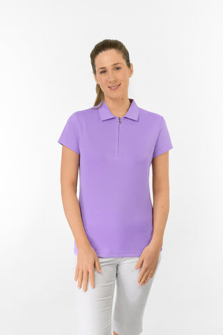 Thrive2 Short Sleeve Ladies Golf Polo Shirt - Lilac