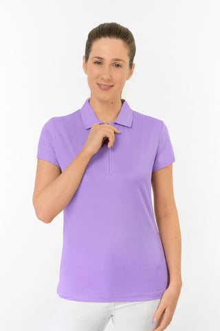 Thrive2 Short Sleeve Ladies Golf Polo Shirt - Lilac