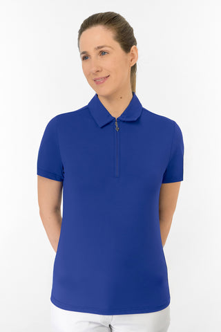 Thrive2 Short Sleeve Ladies Golf Polo Shirt - Yale Navy