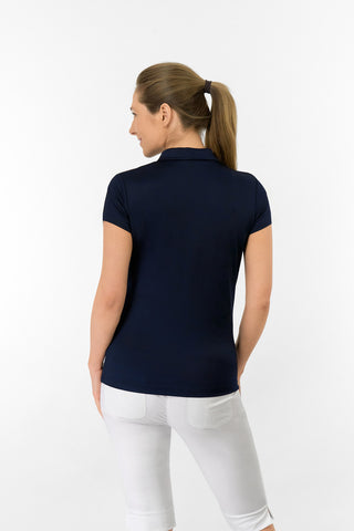 Thrive2 Short Sleeve Ladies Golf Polo Shirt - Navy