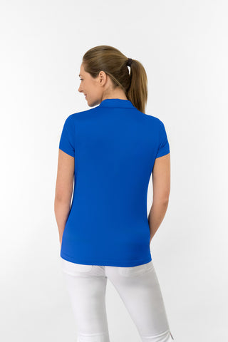 Thrive2 Short Sleeve Ladies Golf Polo Shirt - Royal Blue