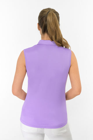 Thrive2 Sleeveless Ladies Golf Polo Shirt - Lilac