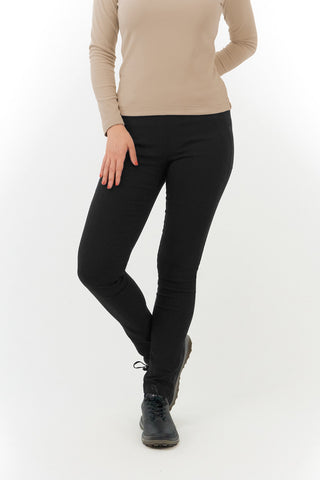 Charm 2 4-Way Stretch Ladies Golf Trousers (Pull On) - Black