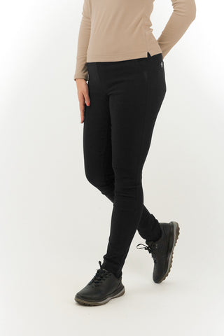 Charm 2 4-Way Stretch Ladies Golf Trousers (Pull On) - Black