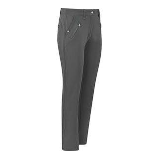 Pure Golf Bernie Lined Ladies Golf Trousers - Grey