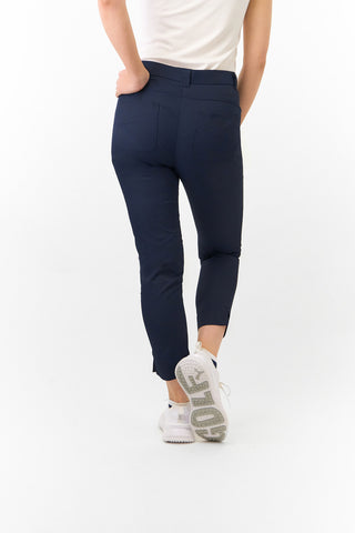 Pure Golf Ladies Trust High Water 7/8 Trouser- Navy