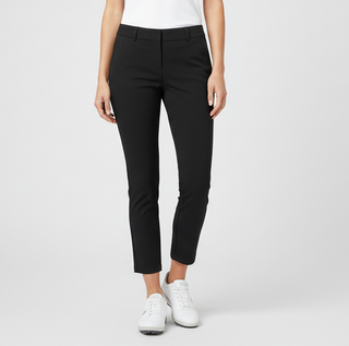 Charm 2 Highwater Pull On Ladies Golf Trousers - Black