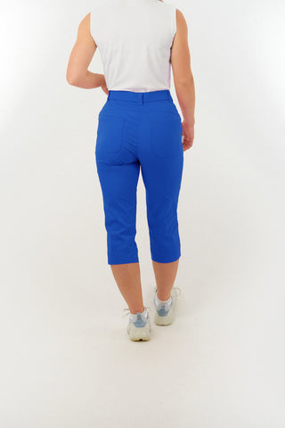 Trust2 Ladies Capri Golf Shorts - Royal Blue