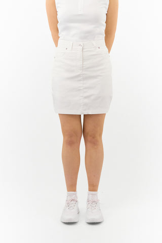 Pure Golf Calm Ladies Golf  Skort - White