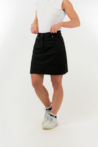 Calm Ladies Golf Skort - Black