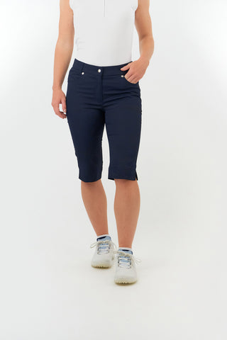 Pure Golf Ladies Bermuda Shorts - Navy