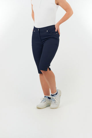 Pure Golf Ladies Bermuda Shorts - Navy