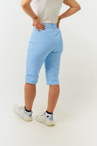 Pure Golf Ladies Bermuda Shorts - Pale Blue