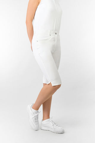 Trust2 Bermuda Ladies Golf Shorts - White