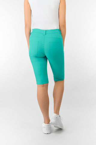 Trust2 Bermuda Ladies Golf Shorts - Ocean Blue (Aqua)