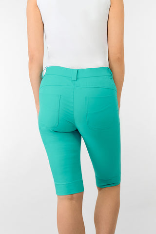 Trust2 Bermuda Ladies Golf Shorts - Ocean Blue (Aqua)