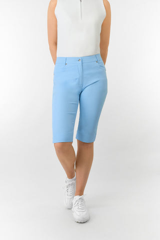 Trust2 Ladies Bermuda Golf Shorts - Pale Blue