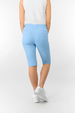 Pure Golf Ladies Bermuda Shorts - Pale Blue