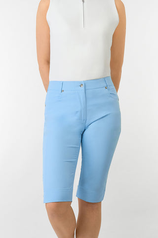 Trust2 Ladies Bermuda Golf Shorts - Pale Blue