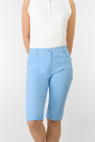 Trust2 Ladies Bermuda Golf Shorts - Pale Blue