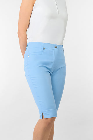 Pure Golf Ladies Bermuda Shorts - Pale Blue