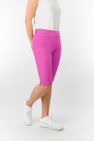 Trust2 Ladies Bermuda Golf Shorts - Azalea Pink