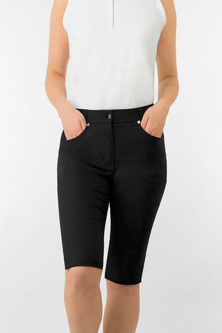 Pure Golf Ladies Bermuda Shorts Black