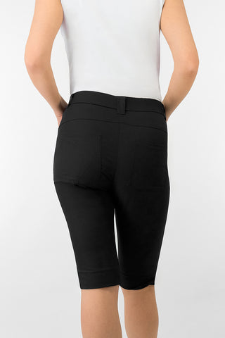 Pure Golf Ladies Bermuda Shorts Black