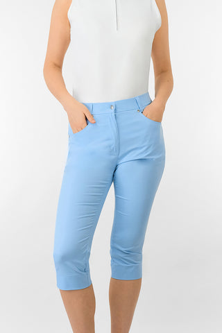 Trust2 Ladies Golf Capri's - Pale Blue