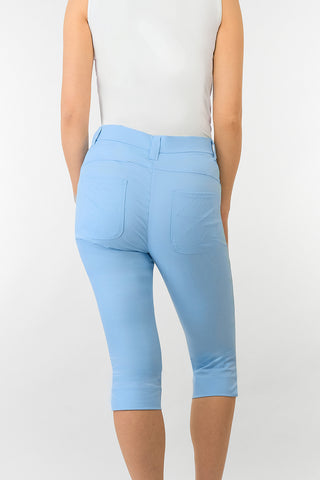 Trust2 Ladies Golf Capri's - Pale Blue