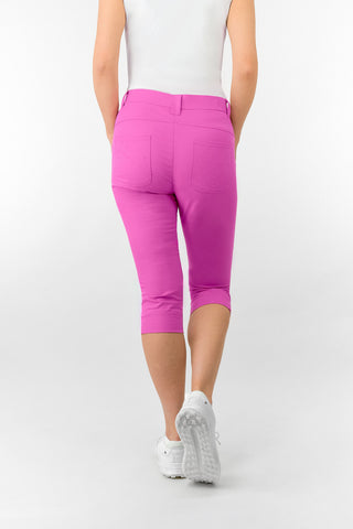 Trust2 Ladies Golf Capri's - Azalea Pink