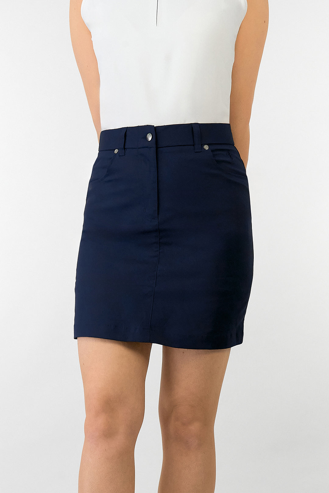 Calm Ladies Golf Skort - Navy