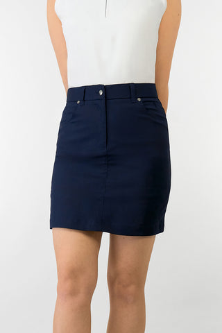 Pure Golf Calm Ladies Golf Skort - Navy