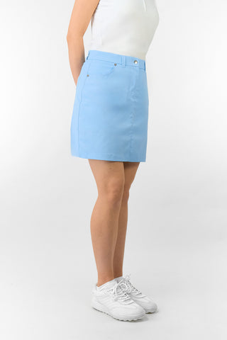 Calm Ladies Golf Skort - Pale Blue