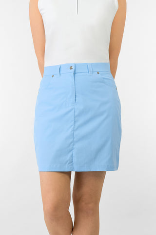 Calm Ladies Golf Skort - Pale Blue