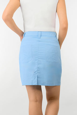 Calm Ladies Golf Skort - Pale Blue