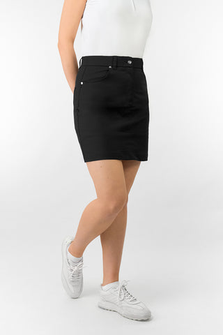 Calm Ladies Golf Skort - Black