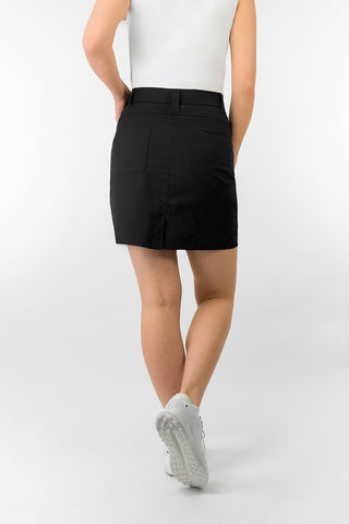 Calm Ladies Golf Skort - Black