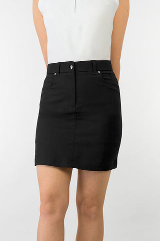 Calm Ladies Golf Skort - Black