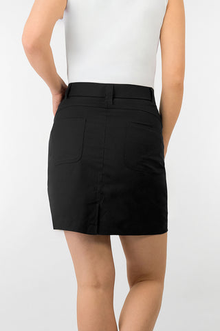 Calm Ladies Golf Skort - Black