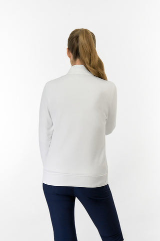 Priya Ladies Summer Golf Jacket - White