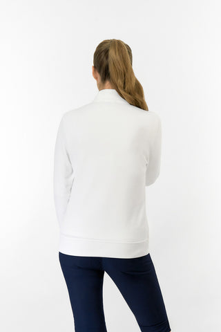 Priya Ladies Summer Golf Jacket - White