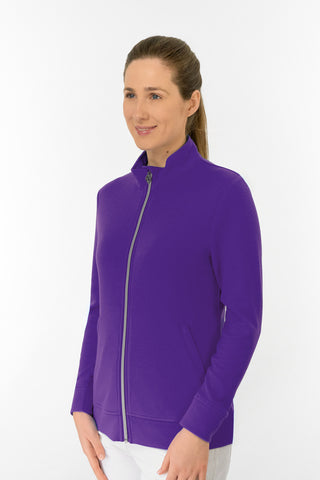 Priya Ladies Summer Golf Jacket - Purple