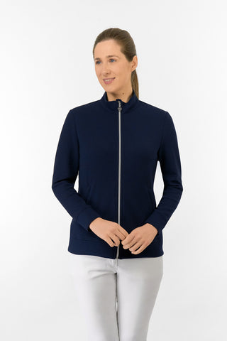 Priya Ladies Summer Golf Jacket - Navy