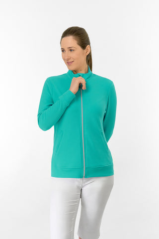 Priya Ladies Summer Golf Jacket - Ocean