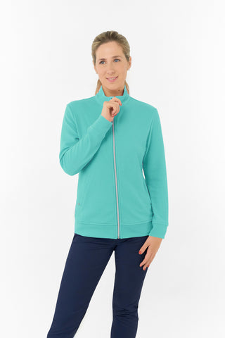 Priya Ladies Summer Golf Jacket - Ocean