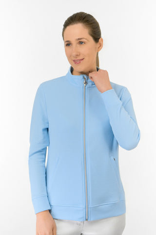 Priya Ladies Summer Golf Jacket - Pale Blue